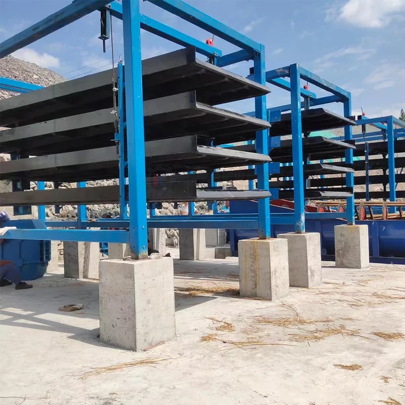 Double Or Three Four Deck Shaking Table High Performance Fine Gold Shaking Table Separator for Sale Copper Gold Classification