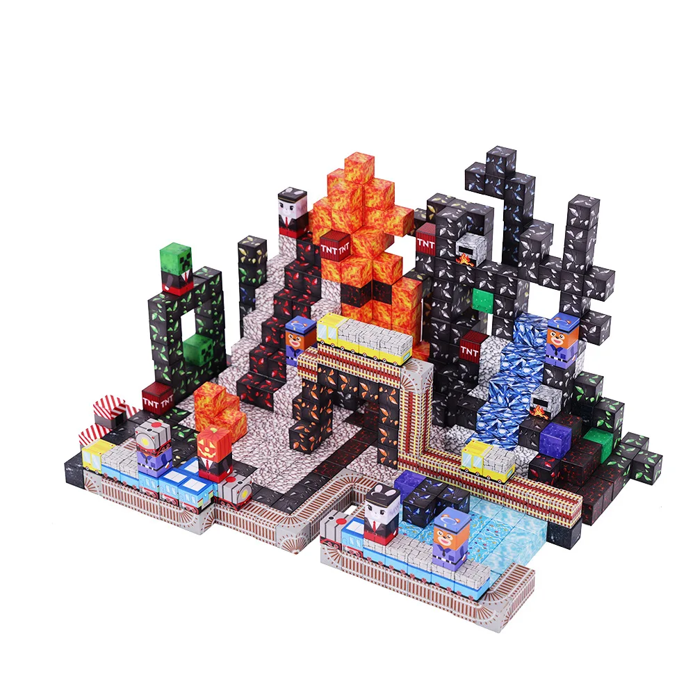 Montessori Baby Toys Kids Building Cube Preschool Building Blocks Montessori Stacking Toys For Children Daycare Playing