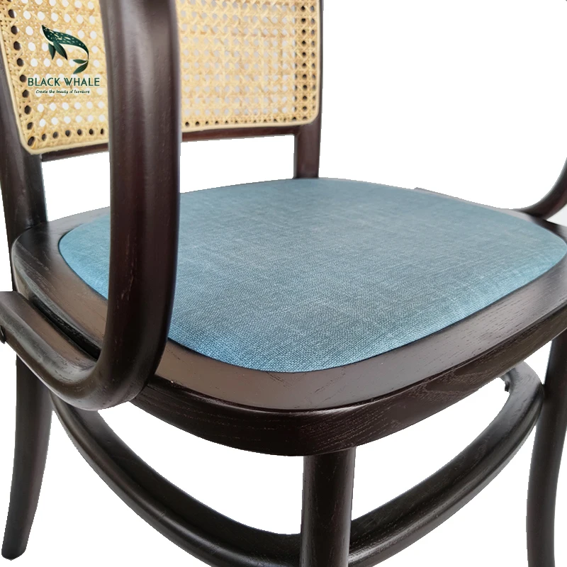 Suppliers Cadeiras Manufacturer Dinner Dinning Chaise Accent Hotel Throne Rattan Dining Antique Restaurant Arm Hotel Wood Chairs