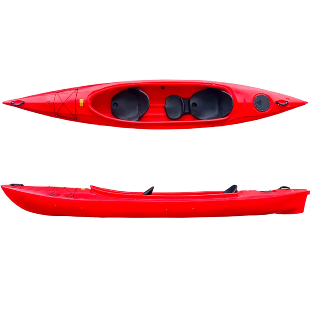 Water sports boats 4.68m sea kayak seater fishing kayak can use both back seat but also alu frame chair