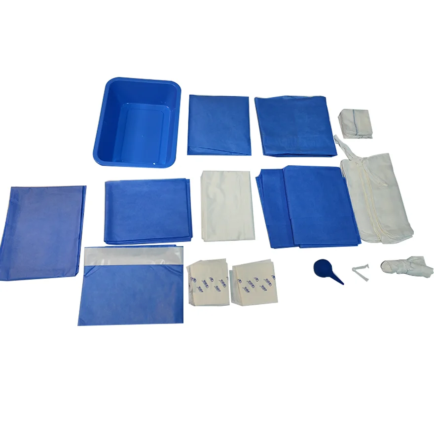 Хит продаж одноразовые больничные медицинские вагинальные хирургические пакеты для нормальных родов