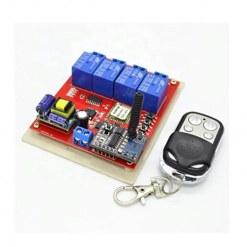 
AC50 270V home appliance 4 way relay electronic switch wireless remote switch control wifi universal remote control 