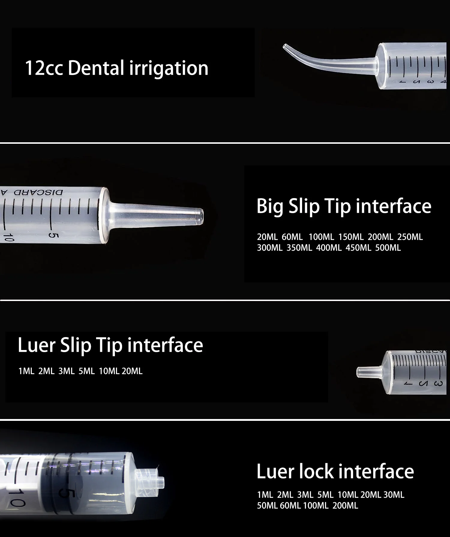 Strict tolerance precision veterinary syringes 1ml 2ml 5ml 10ml luer lock syringe without needle