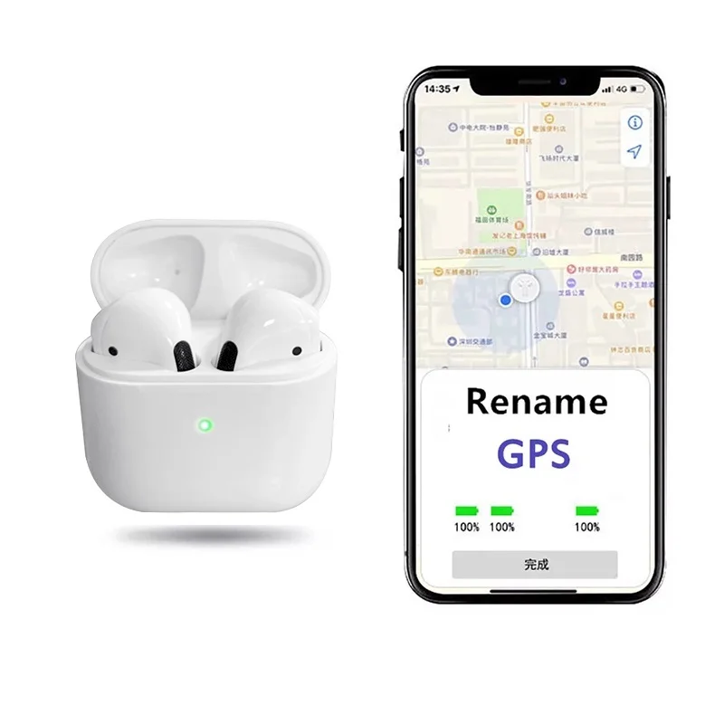  Air pro 4 Pro 5 Наушники Amazon Ebay Горячая Распродажа переименованные GPS Беспроводные наушники