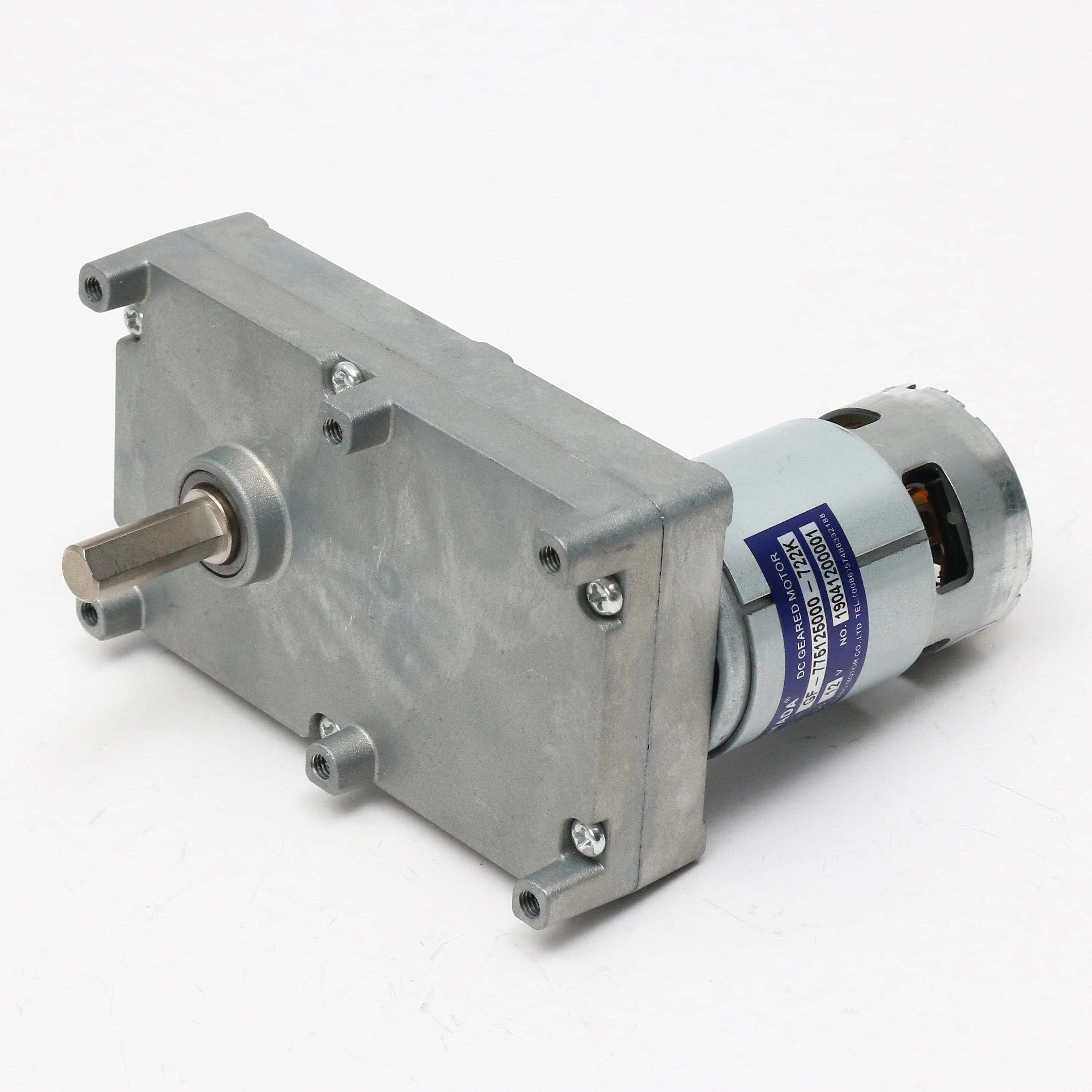 12V high torque low rpm gear motor 775