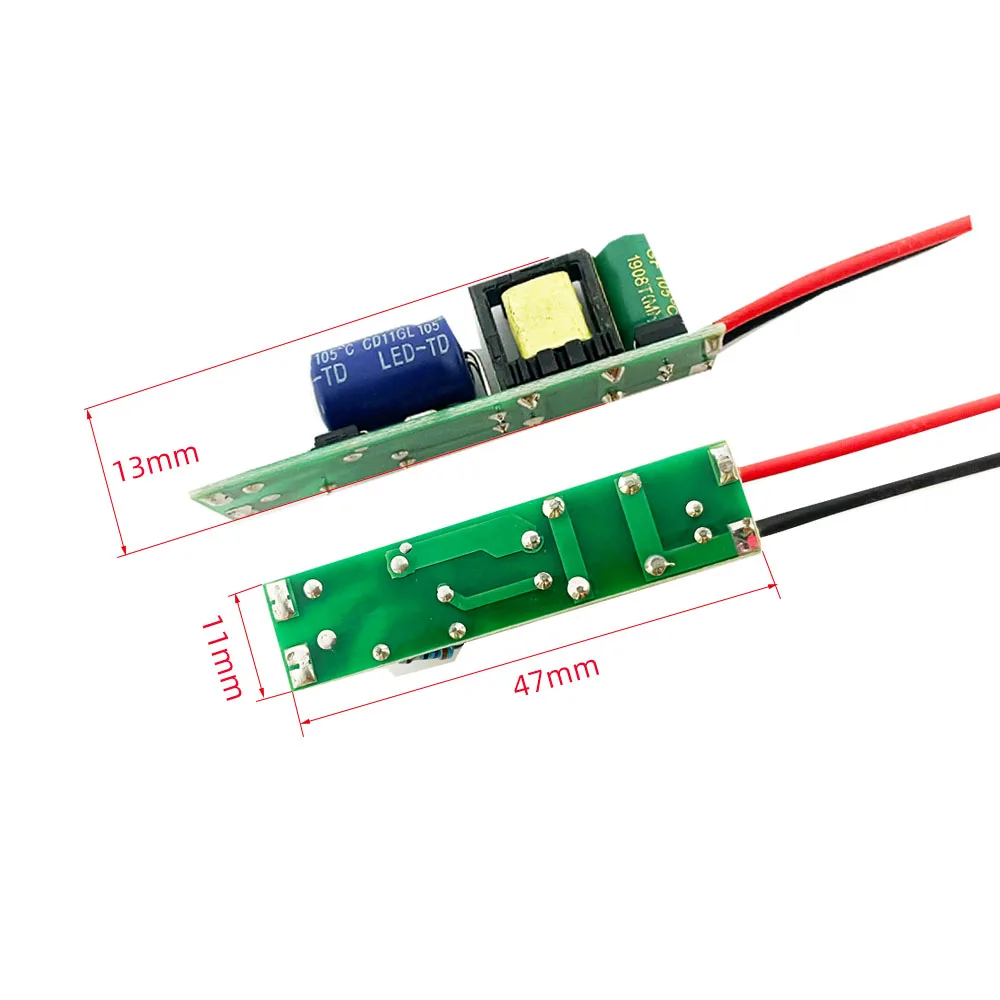 DJYOKE высокое качество T5/T8 Светодиодный источник питания DC27-85(V) 110MA для 110v/220v вход один AC/DC выход светодиодного освещения