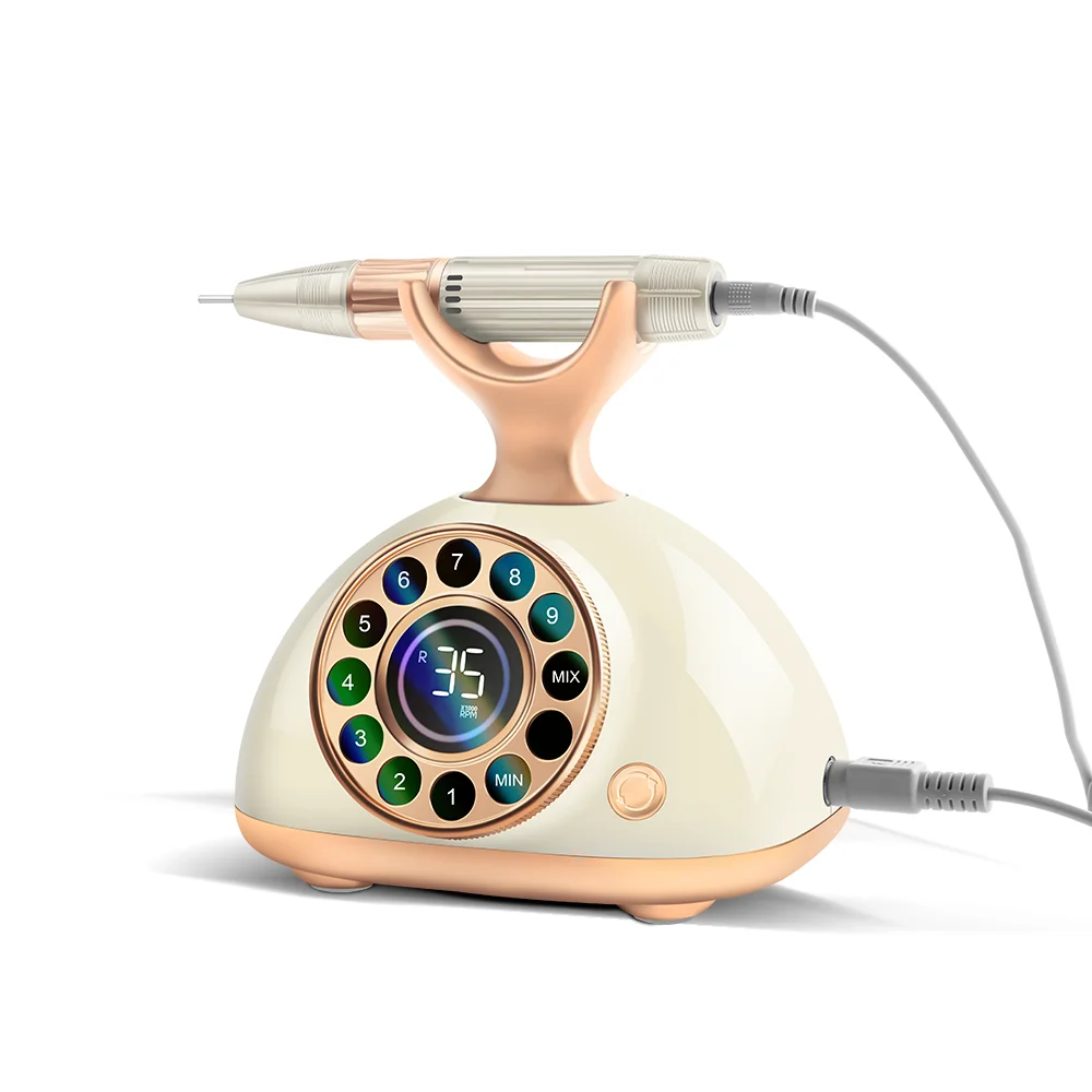 Фабричная оптовая продажа, модный дизайн, марафонская дрель для ногтей, 35000 об./мин., дрель для профессиональных ногтей