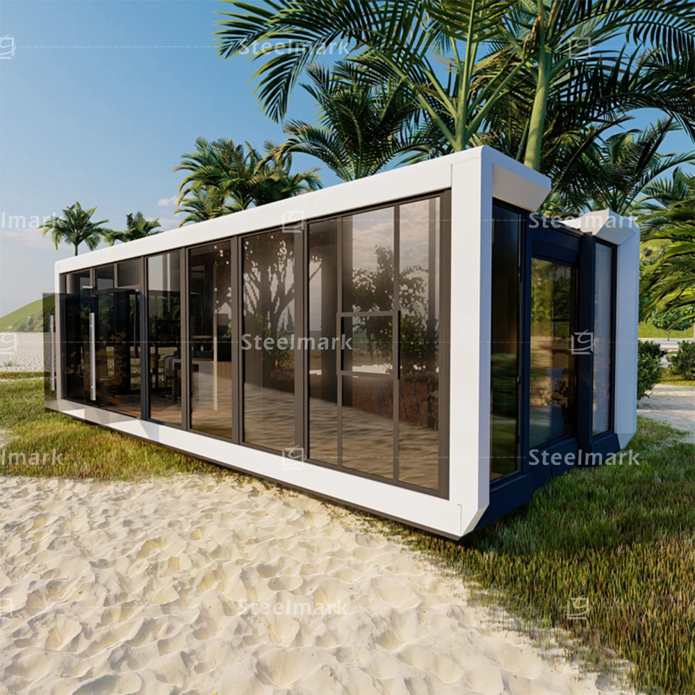 Prefab Container House Luxury  Room  Office Luxurious  Tiny House with Kitchen and Bathroom