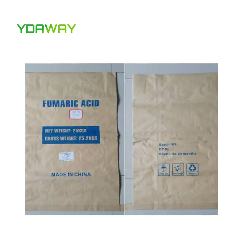 Порошок фумаровой кислоты 25 кг для проверки готовой продукции пищевая