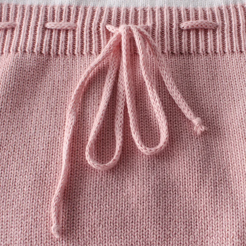 clothes for babies hand embroidered sweater knitting wool conjoined clothing bag used for travel fart ah climb clothes