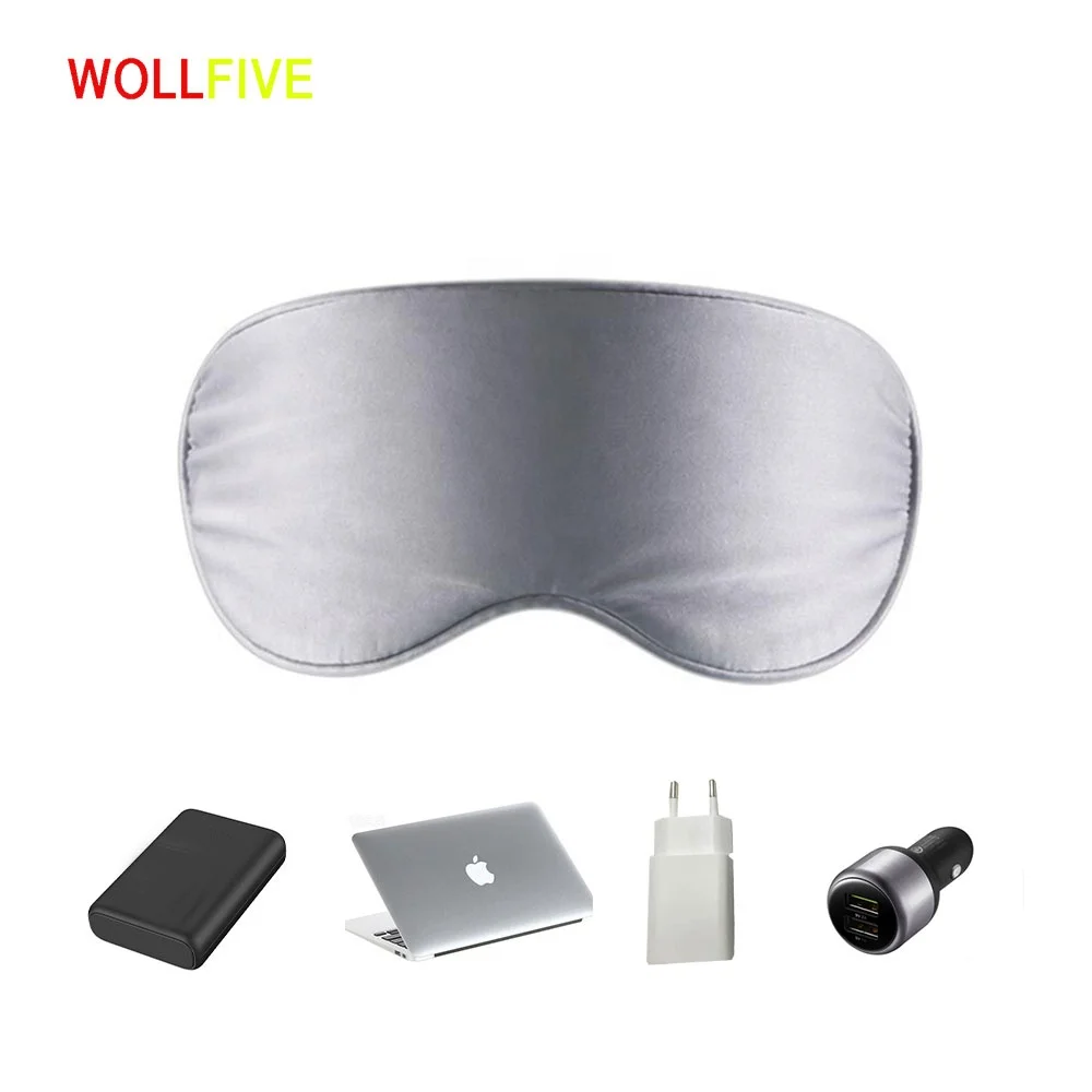 Graphene Far Infrared Electric Heating Sleeping Eye Mask for dry eye fatigue relieve