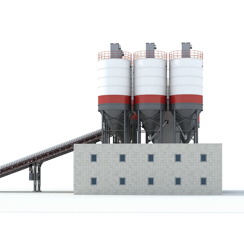 Бетонная установка HZS90 нового дизайна по низкой цене Китай