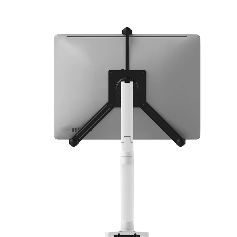 Quick Lock Assemble Small Package Beautiful Appearance Accessories Adjustable Single Arm Desk Monitor Mount