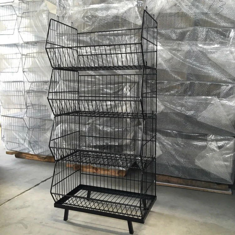 Wire mesh promotional cage removable folding cage supermarket for sales