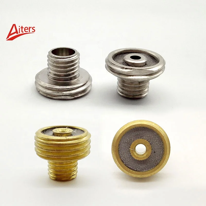 Mini Dia.Gas Lens for WP24 TIG Gas Lens Copper Mini Dia.Collet Body  WP24 Torch Spare Parts Gas Lens