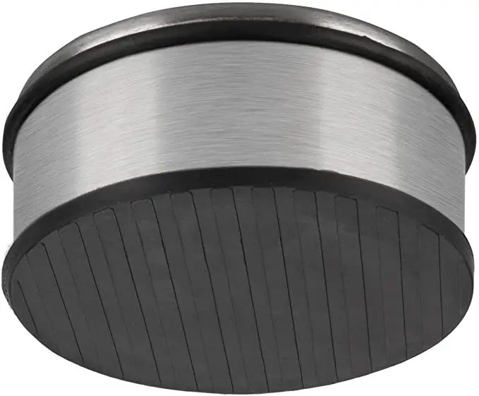 4-Piece Set Heavy Duty Stainless Steel Door Stopper  with bump & fluorescent ring & Gift cylinder bucket packing