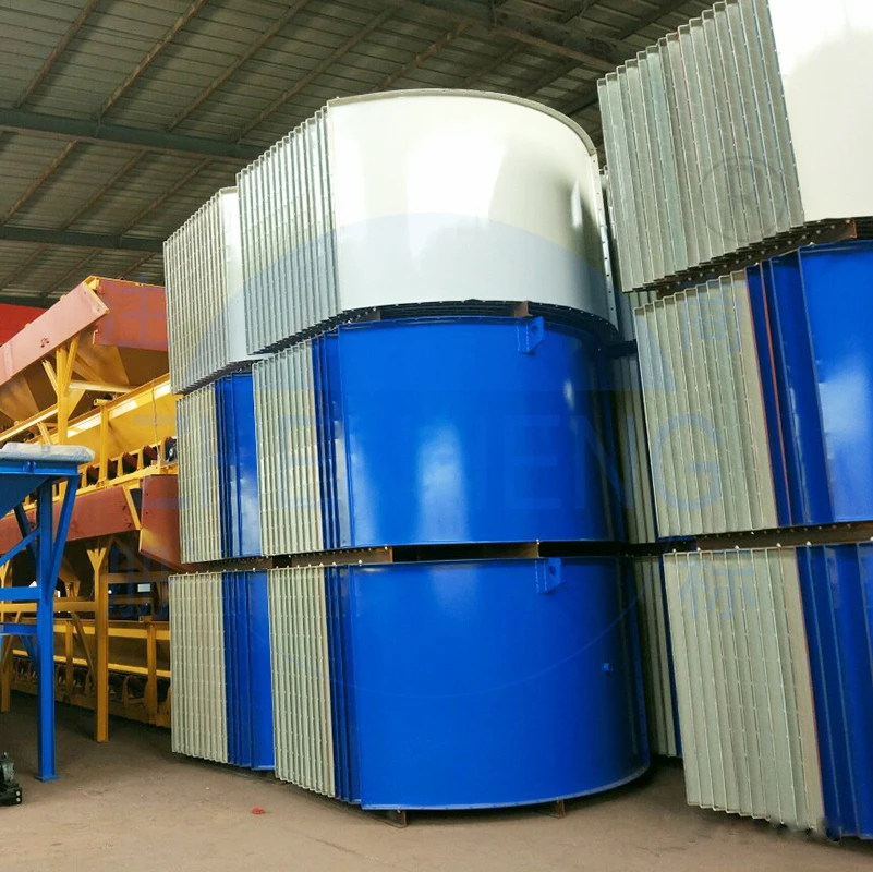 China Bulk Loading Bolted Type Steel Clinker Silos Assemble Bolt Together 100 Ton Integrated Cement Storage Silo Combined