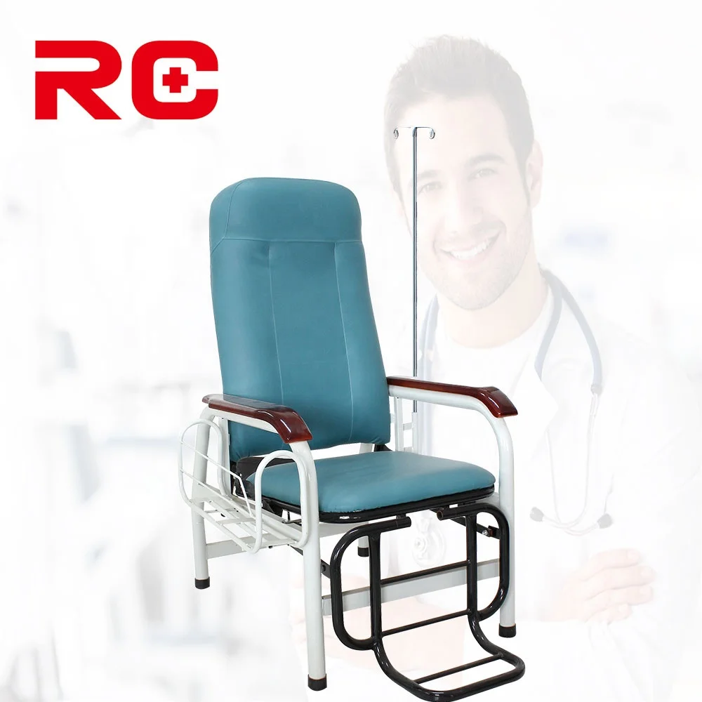 Comfortable Hospital Medical Manual Infusion Transfusion Chair For Patients