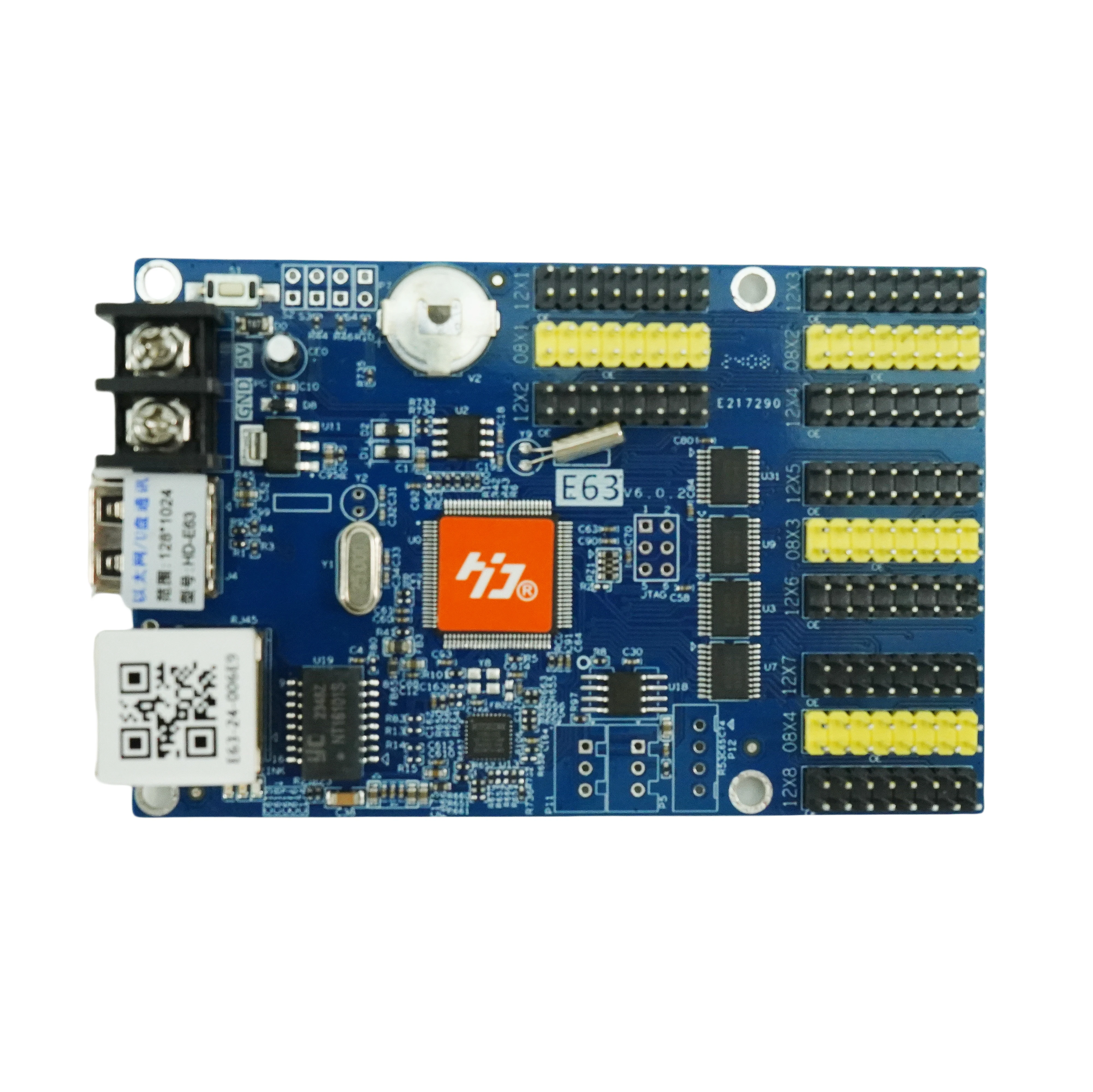 Huidu HD-E62 HD-E63 HD-E64 USB+Ethernet Port LED Asynchronous Control card
