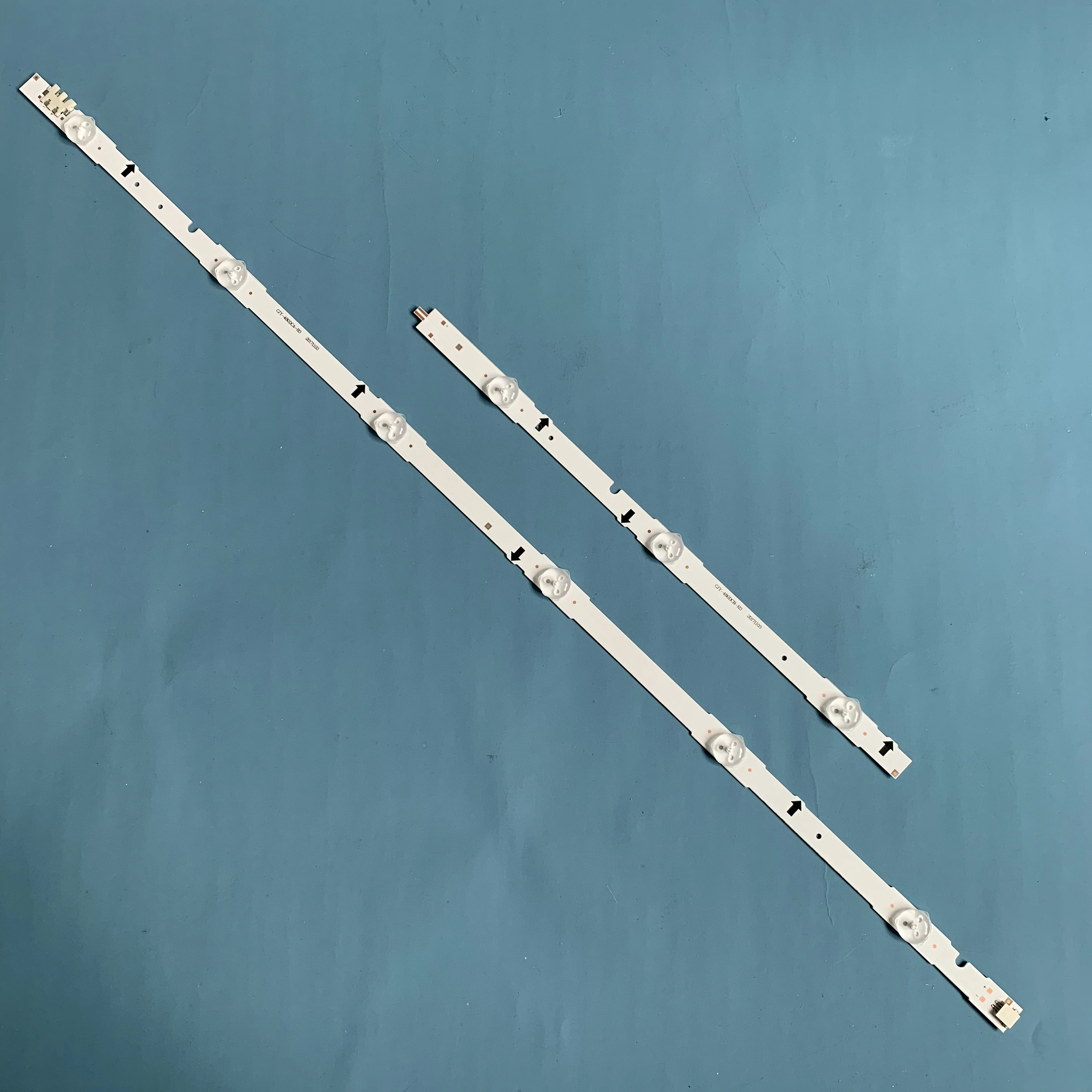 samsung backlight strip small lens R+L 9 lamps for samsung 48H