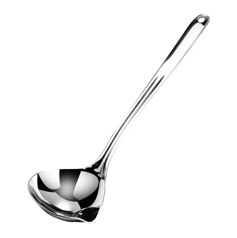 New separating oil soup ladle spoon cooking oil filter spoon stainless steel soup ladle for kitchen