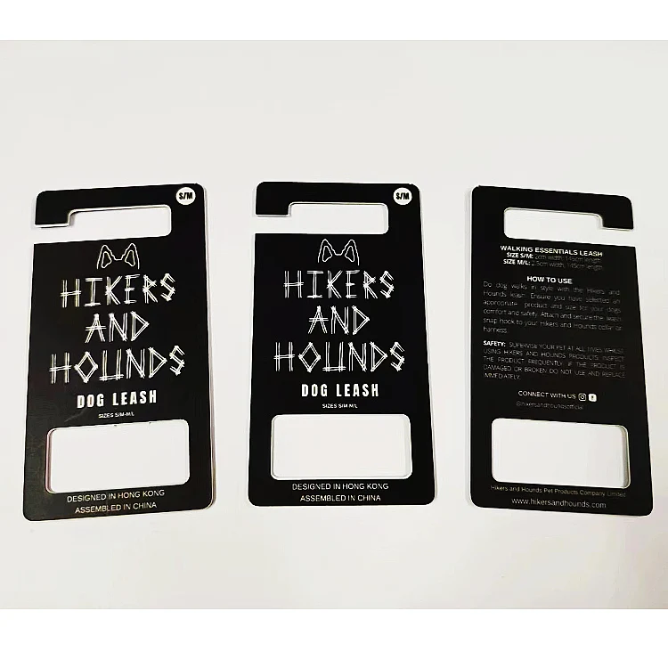 Пользовательская печать изображений на черном фоне уникальный дизайн толстый картон толщина 2 мм водонепроницаемый собачий ошейник