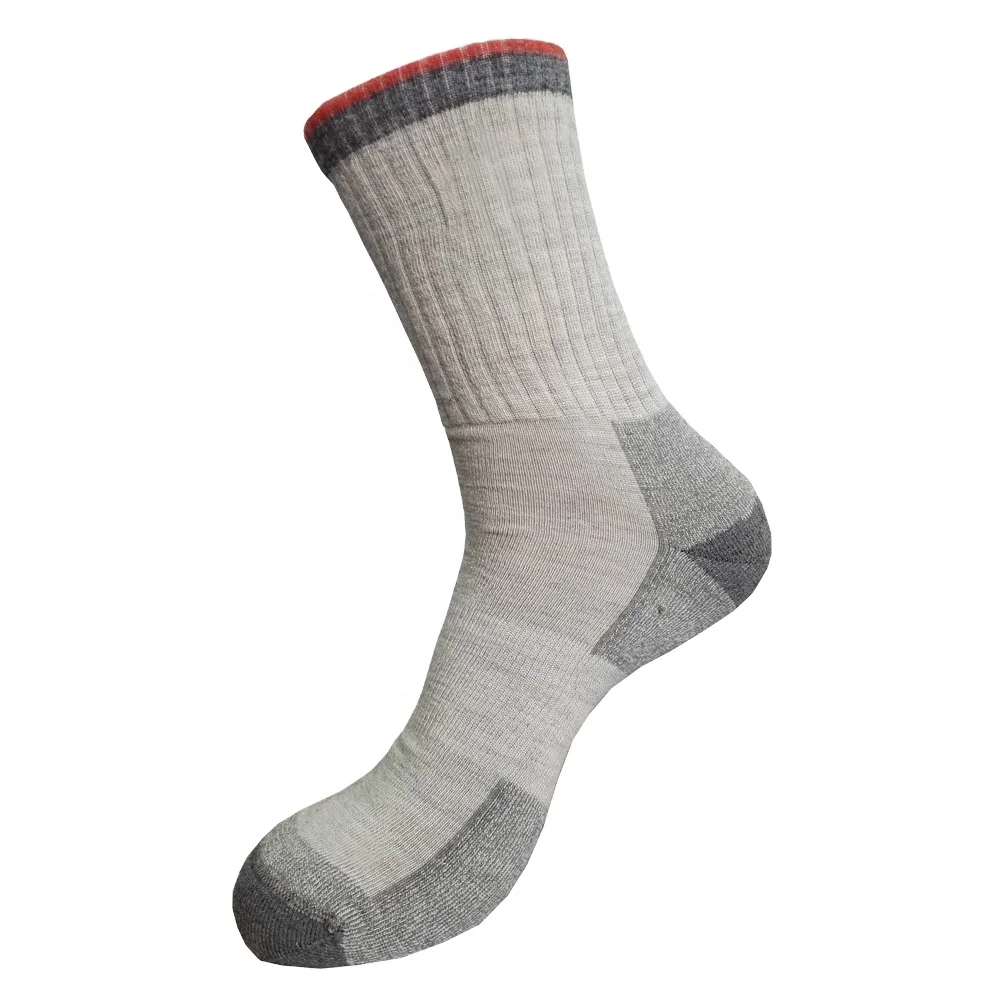 Высококачественные зимние толстые теплые лыжные треккинговые уличные термо мягкие спортивные носки из шерсти