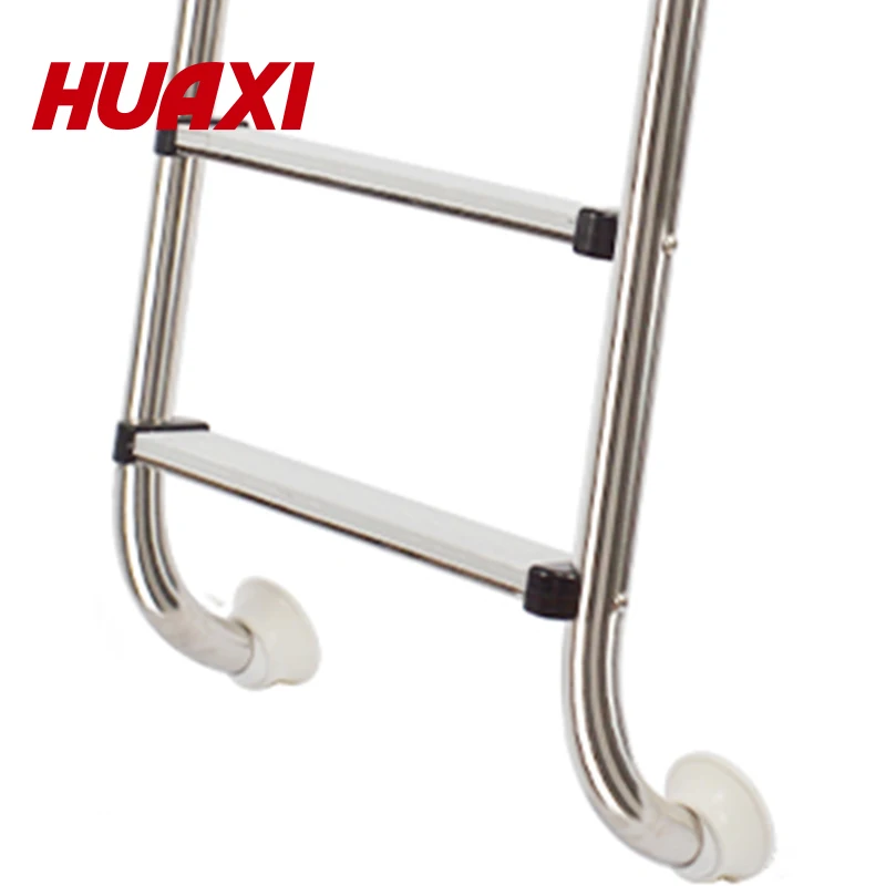 HUAXI wholesale high quality stainless steel 304 and 316 with anti-skid pedals swimming pool ladder
