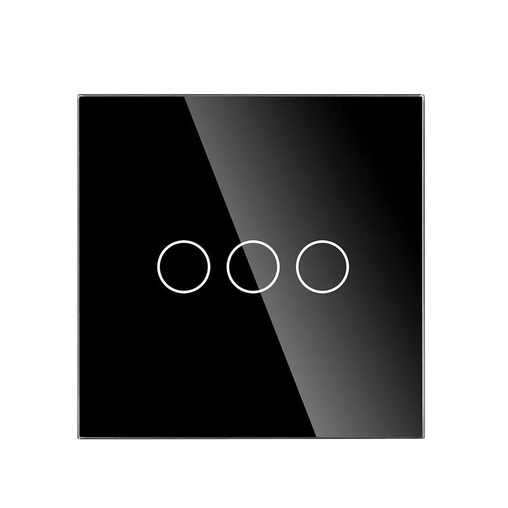 TAWOIA New style 90-250V 3 Gang Zigbee switch for smart home smart switch