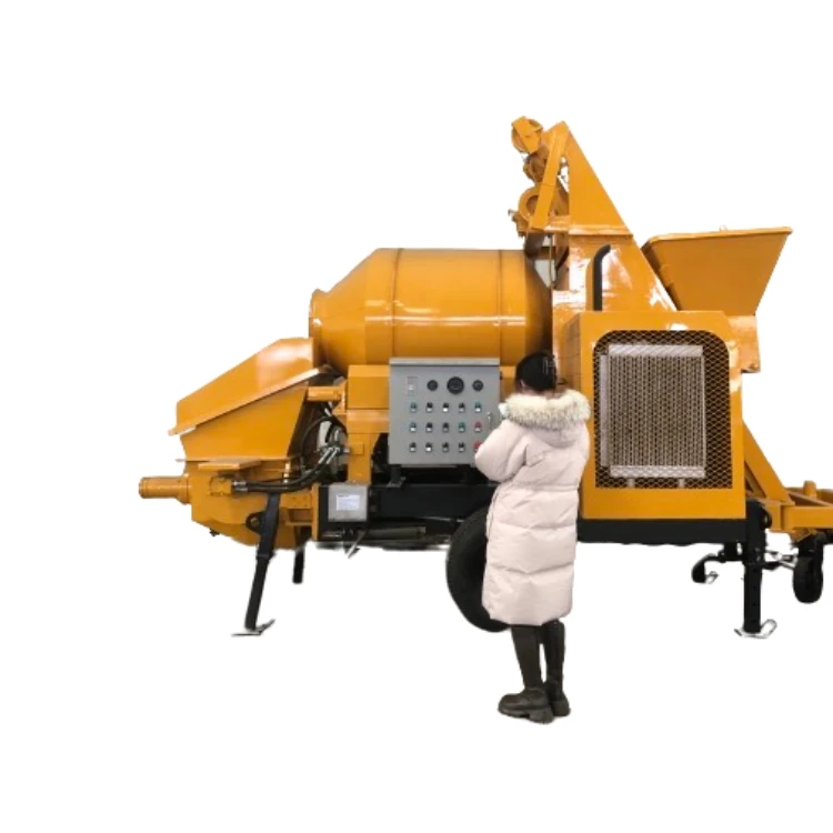 Бетономешалка с насосом 450L