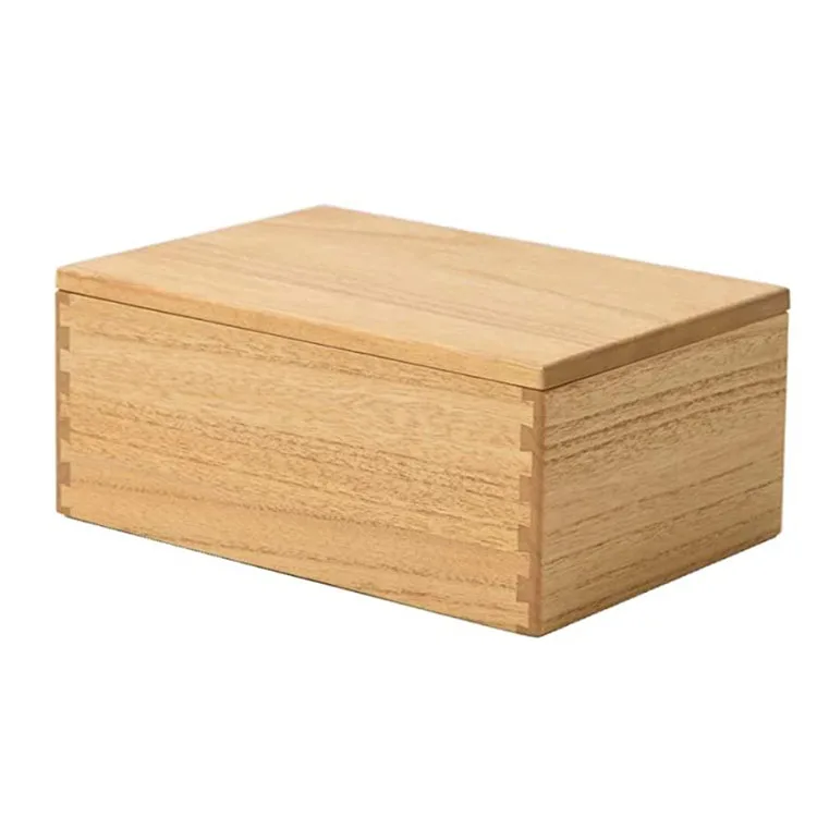 Wholesale Custom Antique Wooden Storage Craft Gift Packaging Sliding Lid Wooden Box