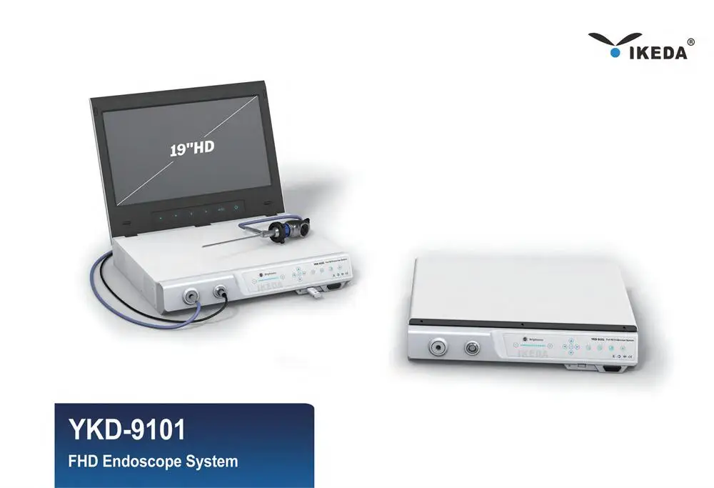 AKX YKD-9101 new design 2.3CMOS Full HD all-in-one full hd endoscope camera for ENT endoscopy