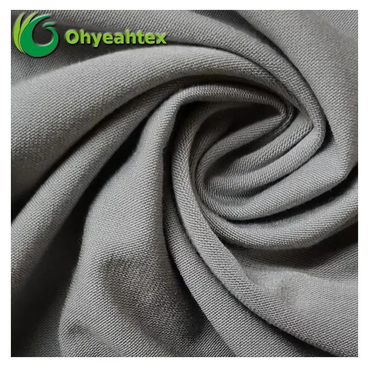 Breathable 93%Bamboo Lyocell 7%spandex Jersey Fabric For Leggings