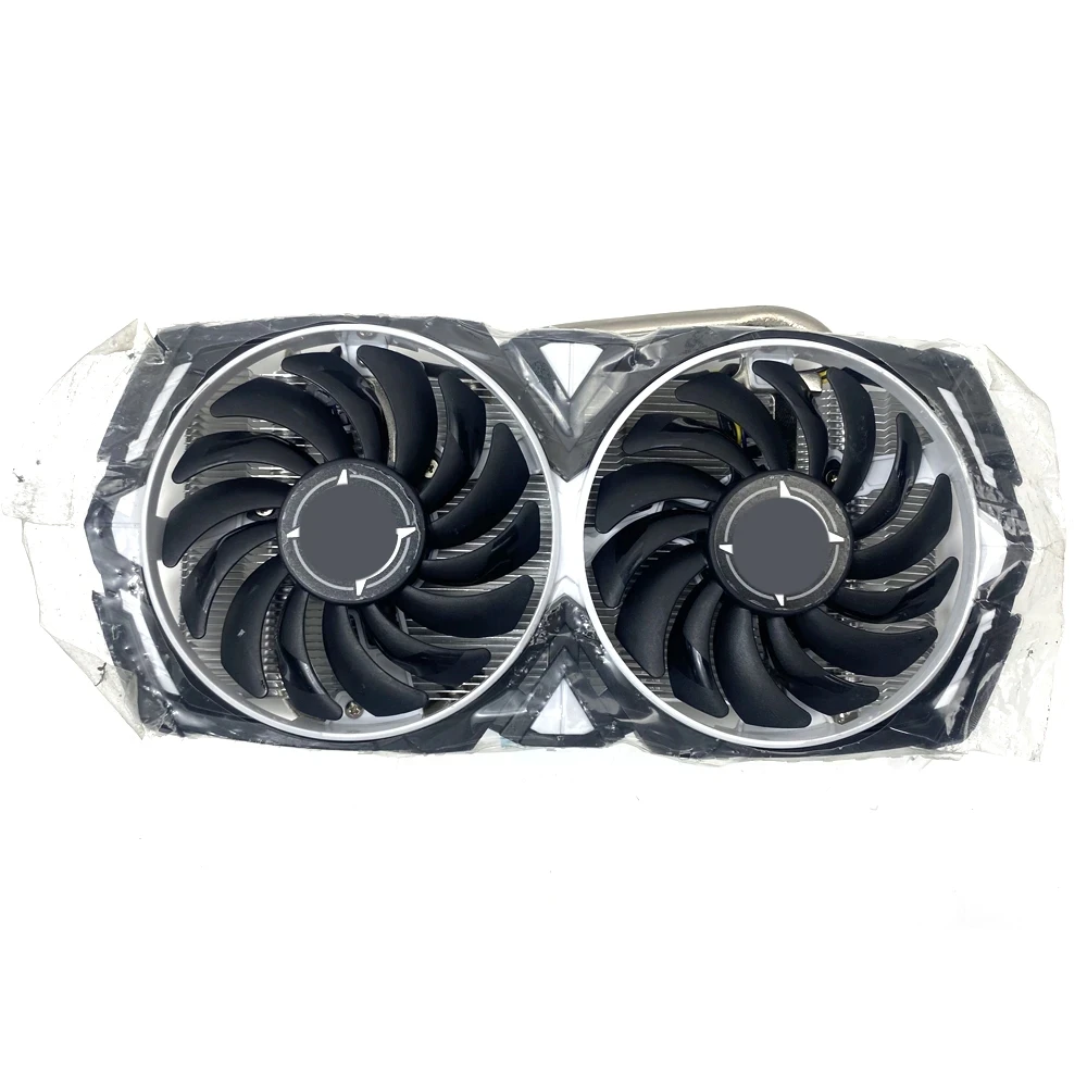 Охлаждающая Видеокарта радиатор RX480 470 RX580 570 87 мм PLD09210B12HH 1 медная труба Супер тепловыделение для MSI