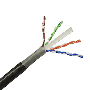 Kico UTP Cat6 открытый 23AWG Lan кабель с пропуском Fluke