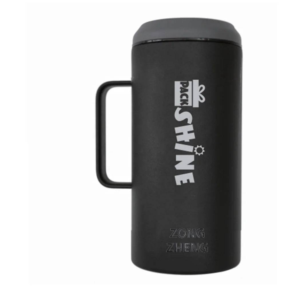 
2020 Master Holder Portacaguamon 40oz Double Walled Stainless Steel Beer Bottle Triple Insulated Beer Bottle Cooler With Handle 