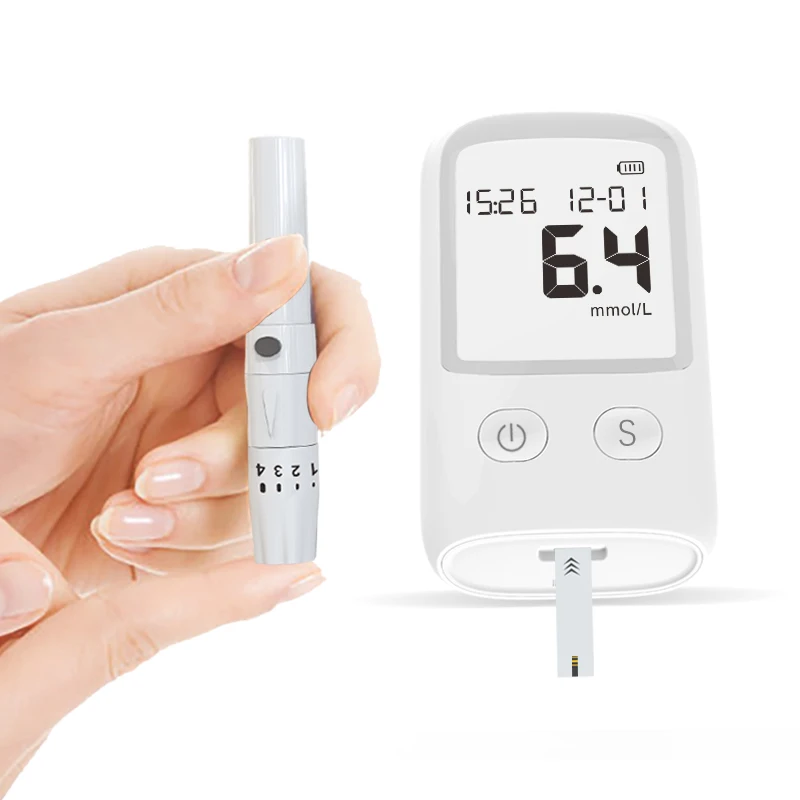 New Manufacture Diabetes Digital Blood Glucometer Accu Chek Blood Sugar Monitor Kit Blood Glucose Meter