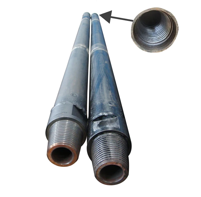 18 to 45 feet in length API 5DP E75 G105  SS-105 X95 X57  X75 X39 drill pipe for mining drill pipe for geological prospecting