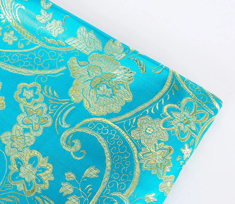 2022 Hot sale oriental 150cm width metallic brocade coat fabric for men suit