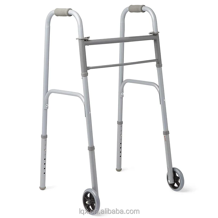 HOPE Brand Folding Mobility assist equipment Adjustable Height For Adults High Quality aluminium Walker Walking Aids
