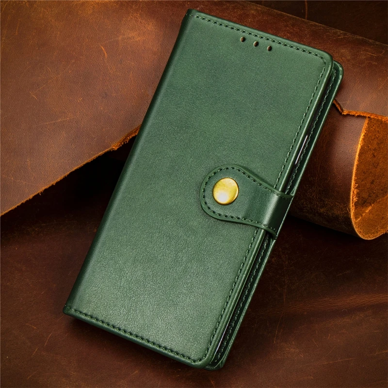 Button Flip Leather case phone pouch bag for Samsung S25/S25 Ultra/S24FE, For Xiaomi 15 Pro Wallet PU Flip case cover