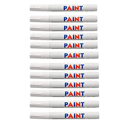 Pro 12 шт. водонепроницаемый постоянный шины для легковых автомобилей Шины протектора краски маркер для белой доски шин машина ручки новый