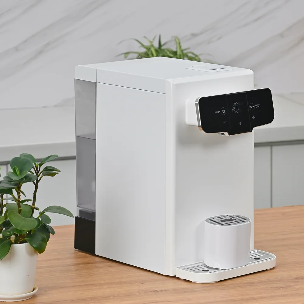 Smart Desktop 100GPD RO Reverse Osmosis System Water Dispenser Filter Machine Instant Heating Hydrogen Water Purifier