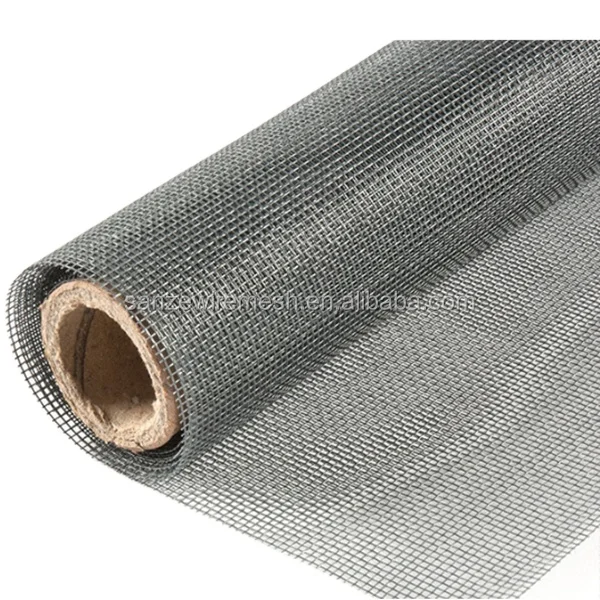 Chinese retractable electro-galvanized Window Screen Net Roll DIY Door Screen Fly Wire Electro Mosquito Screen
