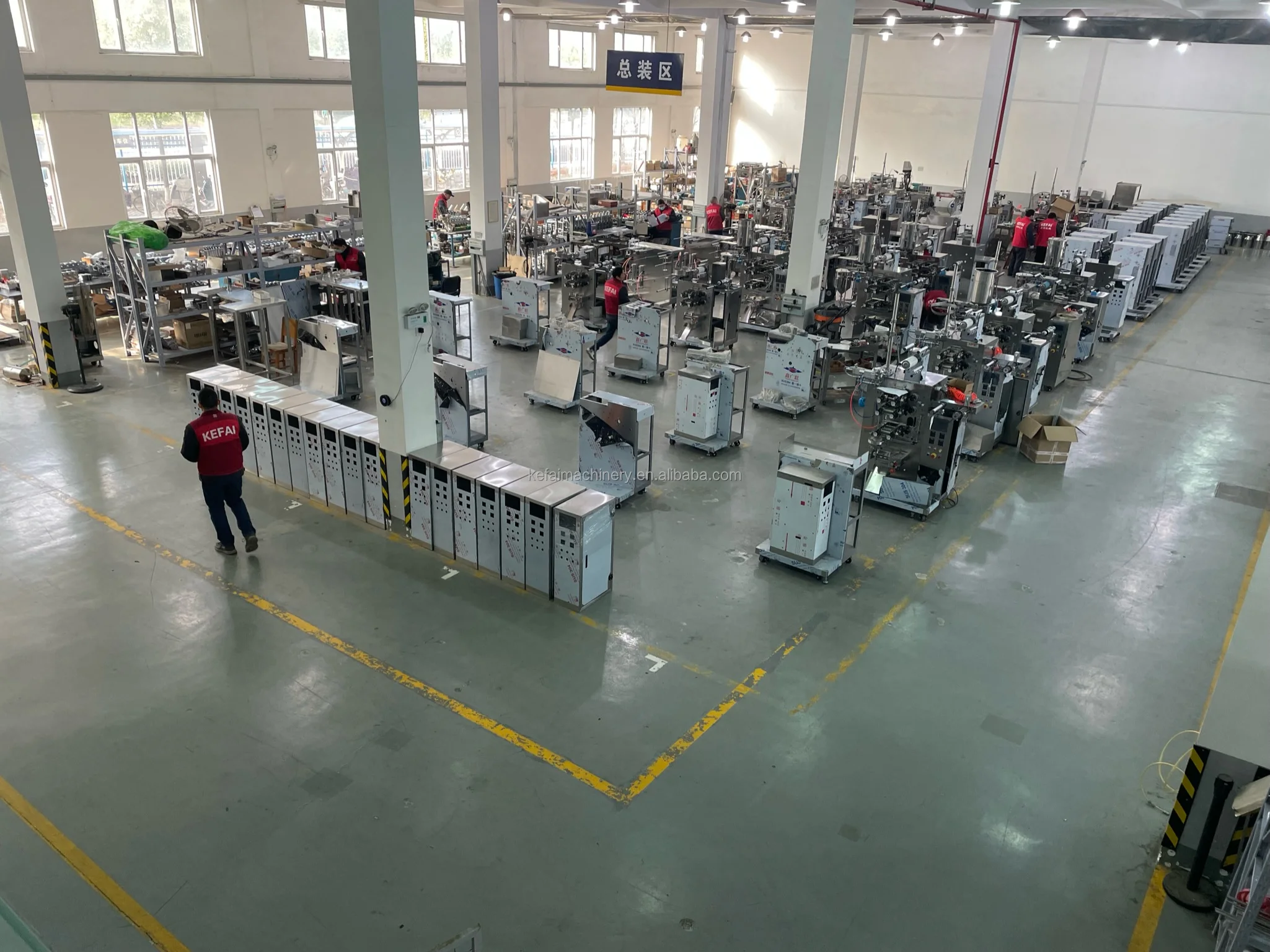 KEFAI Full Automatic Ketchup Tomato Sauce Jar Bottle Filling Whole Line Sauce Filling Capping Labeling Wrapping Machine