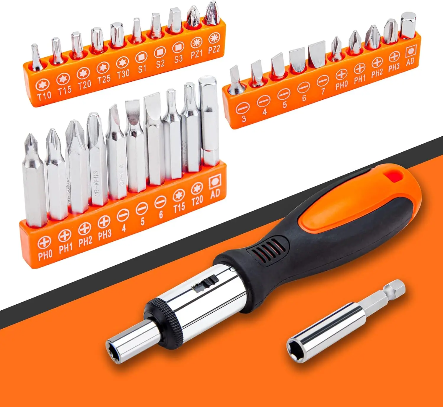 Peaktop 238 Piece Socket Wrench Set Torque Wrench Tool Set Car Repair Tools Auto Bumper Repair Tools
