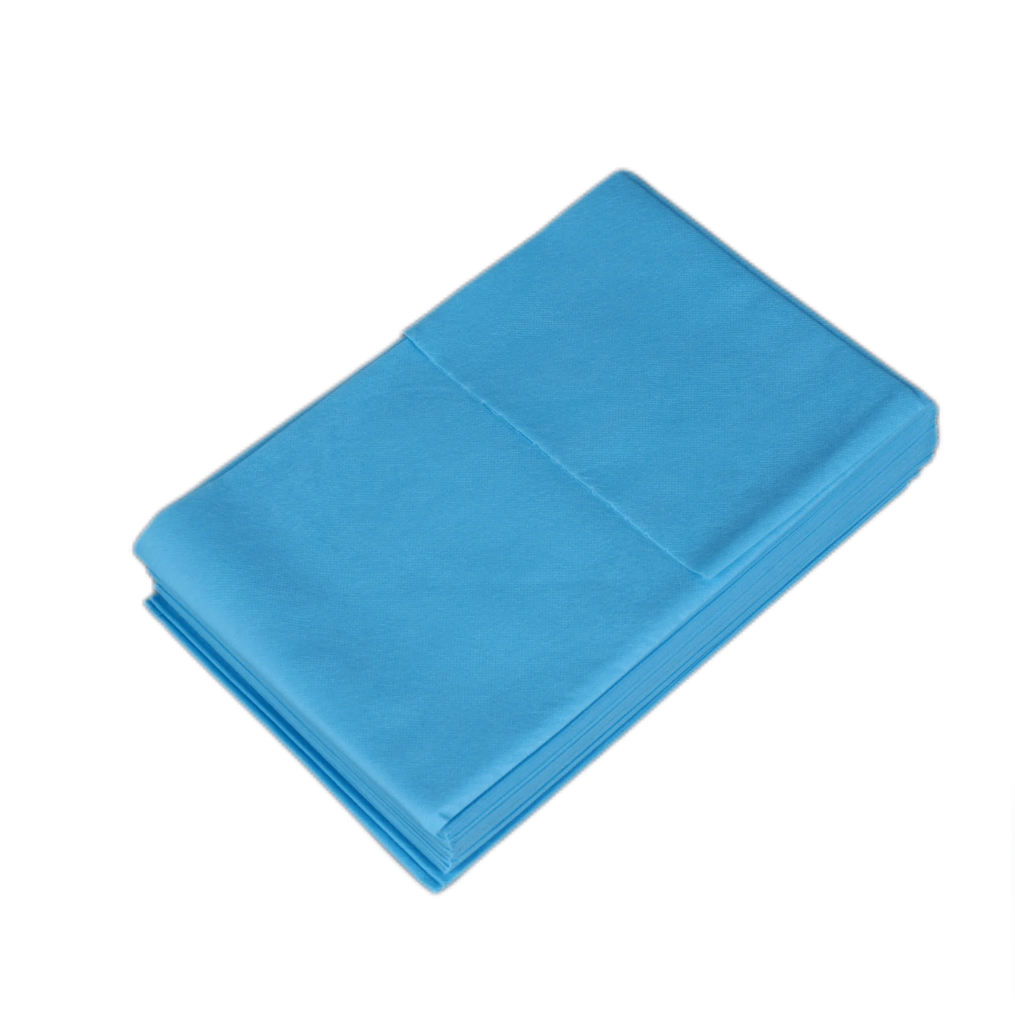 China Manufacturer Disposable Non-Woven Fabric PP/SMS/CPE Bed Cover Soft Bed Sheet with Factory Wholesale Price