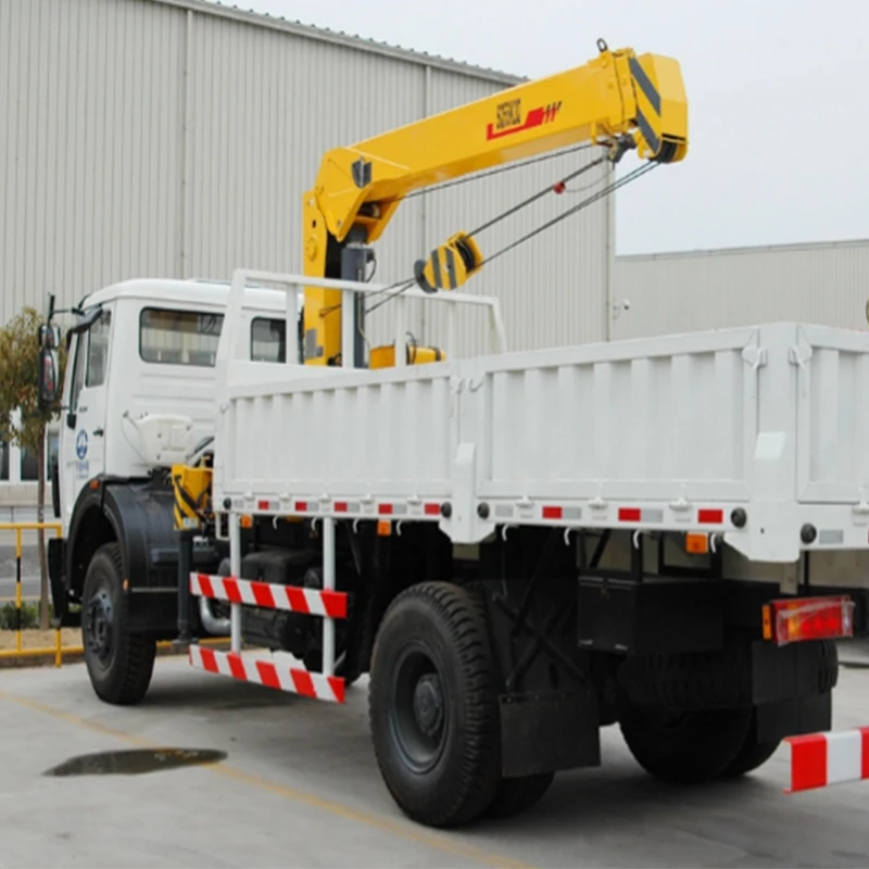 3 Ton Truck Mounted Crane SQ3.2SK2Q Hydraulic Telescopic Boom Crane With Good Price