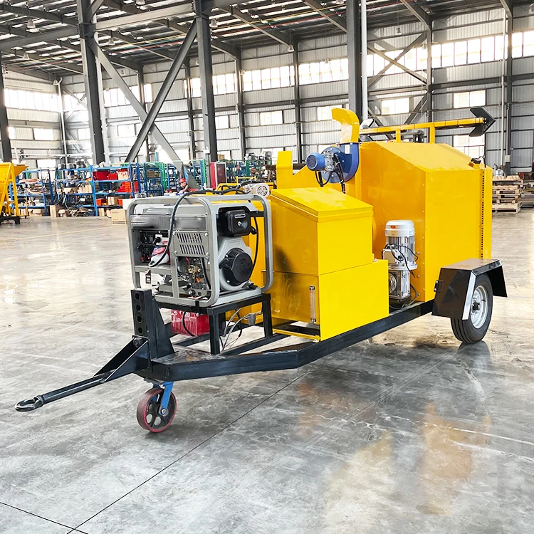 Free Shipping Portable Mini Asphalt Mixer For Road Construction Mobile Small Hot Asphalt Mixer Machine