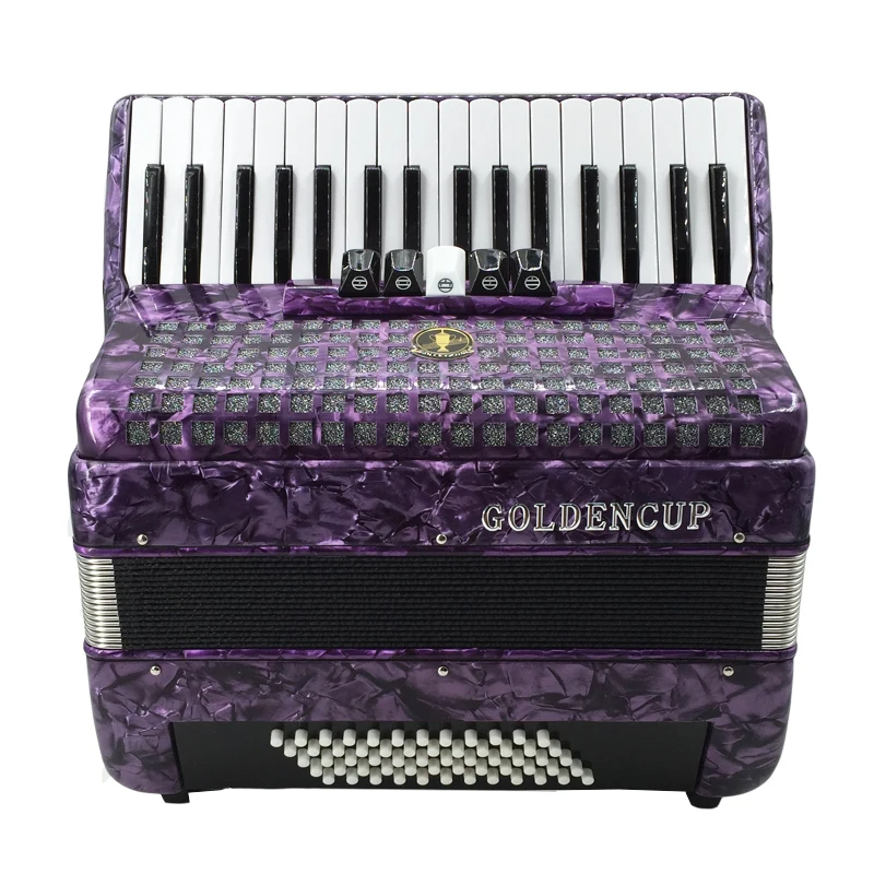  JH2011 gold cup 34 клавиши 60BS клавиатура аккордеон